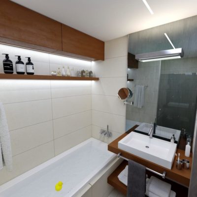 Interiér 2-izbový byt Panské pole Vráble