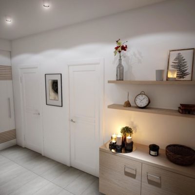 Interiér 2-izbový byt Panské pole Vráble