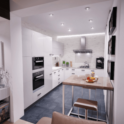 Interiér 1-izbový byt MEZONET Panské pole Vráble