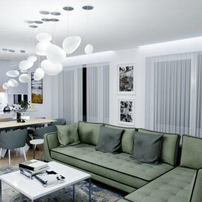 Interiér 4-izbový byt s terasou Panské Pole Vráble