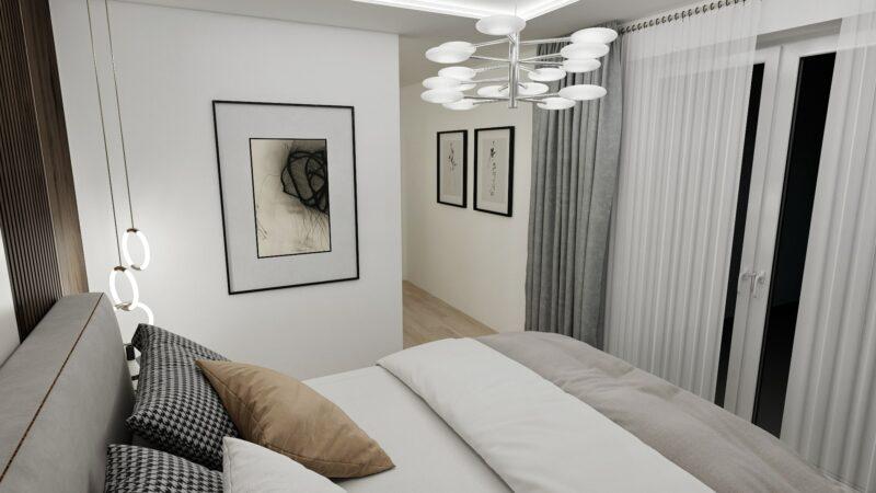 Interiér 4-izbový byt s terasou Panské Pole Vráble