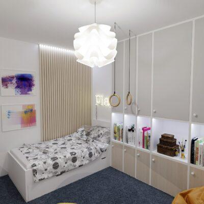 Interiér 4-izbový byt s terasou Panské Pole Vráble