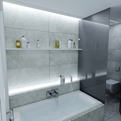 Interiér 1-izbový byt MEZONET Panské pole Vráble