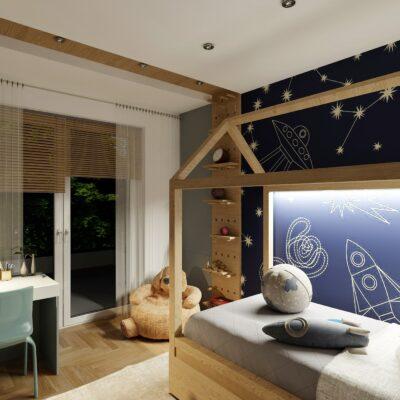 Interiér 4-izbový byt s terasou Panské Pole Vráble