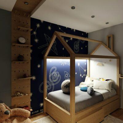 Interiér 4-izbový byt s terasou Panské Pole Vráble